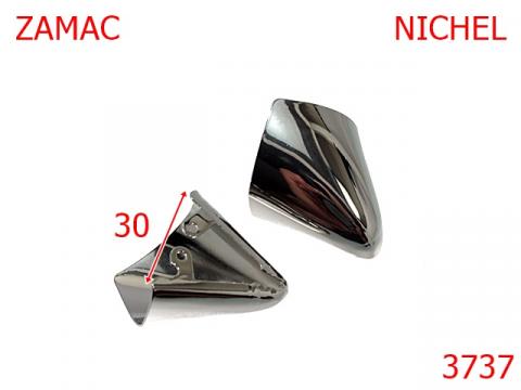 Varf metalic incaltaminte 30 mm nichel 1C8 3737 de la Metalo Plast Niculae & Co S.n.c.