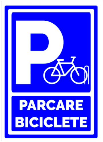 Indicator pentru parcari cu bicicleta de la Prevenirea Pentru Siguranta Ta G.i. Srl