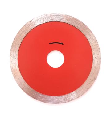 Disc diamantat pentru taiat ceramica cu banda continua D115 de la Lordiam Import Export Srl