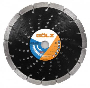 Disc diamantat beton 125 mm Galaxis GX-U12 Golz