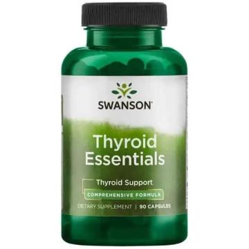 Supliment alimentar Swanson Thyroid Essentials - 90 capsule de la Krill Oil Impex Srl