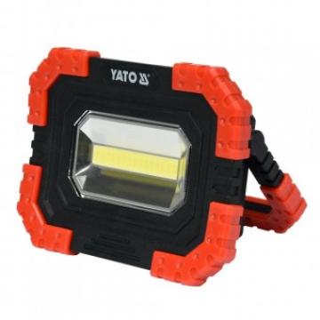 Reflector LED portabil Yato 10W, 680 lm, magnetic, 4xAA de la Viva Metal Decor Srl