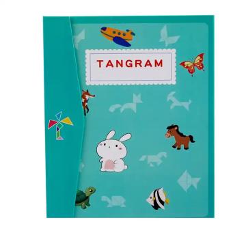 Carte magnetica Tangram, Montessori