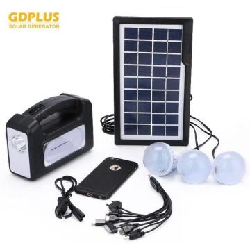 Kit camping panou solar Gdplus GD-7 cu 3 becuri si lanterna de la Startreduceri Exclusive Online Srl - Magazin Online - Cadour