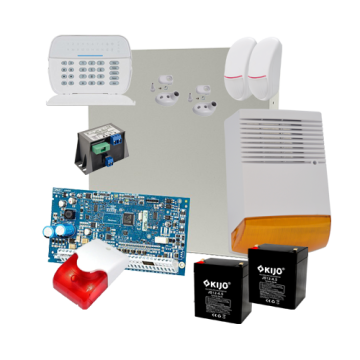 Kit alarma la efractie DSC Neo cu sirena exterioara KIT2016E de la Big It Solutions