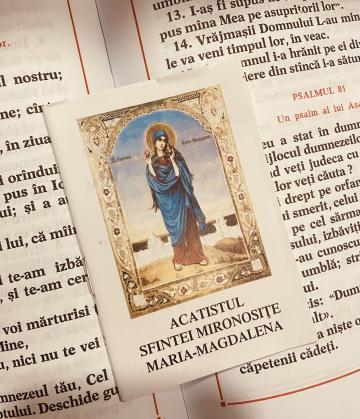 Carte, Acatistul Sfintei Maria-Magdalena set 5