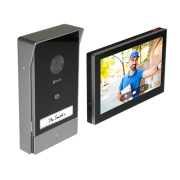 Kit interfon video inteligent EZVIZ, rezolutie 2k de la Big It Solutions