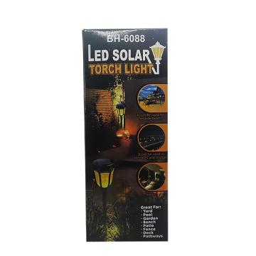 Lampa solara - felinar bulb pe LED cu efect de flacara