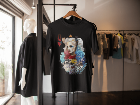 Tricou - Harley Queen - Premium