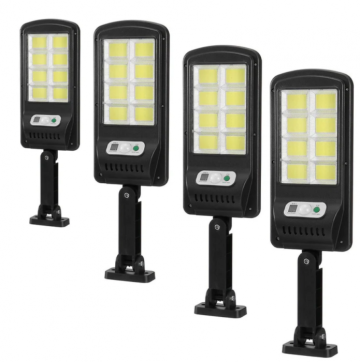 Set 4 x lampa solara 30W COB cu telecomanda de la Sticevrei.ro Srl