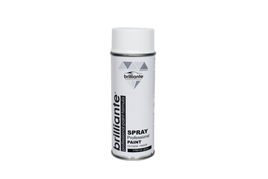 Vopsea spray alb clasic lucios (Ral 9003) 400 ml Brilliante de la Auto Care Store Srl