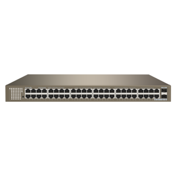 Switch 48 x RJ45 Gigabit, 2 x SFP Gigabit Uplink, 1U - Tenda de la Big It Solutions