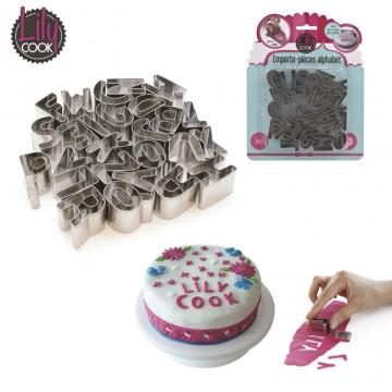 Set cutter patiserie litere A - Z