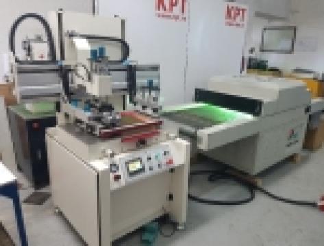 Masina serigrafie cu uscator UV 50x70 cm de la Kronstadt Papier Technik S.a.