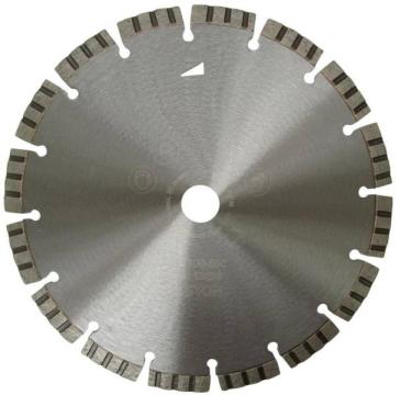 Disc DiamantatExpert pentru beton armat / Mat. Dure - Turbo