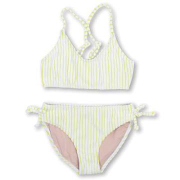 Costum de baie fetite 2 piese Lemon Stripe Shade Critters