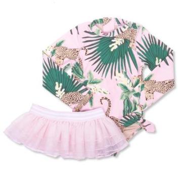 Costum de baie fetite, intreg, cu tutu Shade Critters