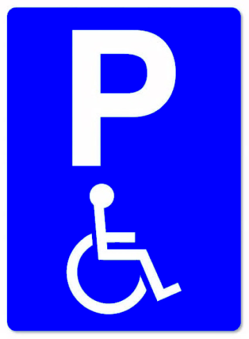 Indicator parcare rezervata persoane cu handicap de la Prevenirea Pentru Siguranta Ta G.I. Srl