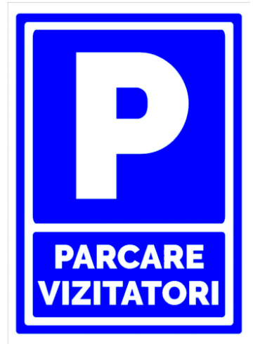 Indicator pentru parcare vizitatori de la Prevenirea Pentru Siguranta Ta G.I. Srl