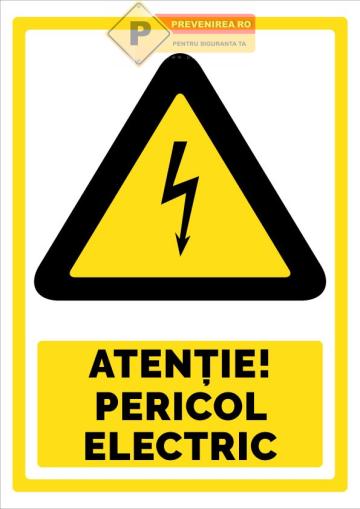 Indicator pericol electric