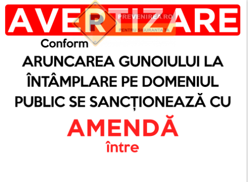 Semne pentru domeniu public de la Prevenirea Pentru Siguranta Ta G.I. Srl