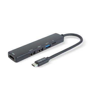 Hub USB multifunctional - HDMI + Type-C 3.0 - 3xUSB-A de la Rykdom Trade Srl
