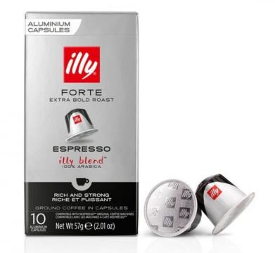 Capsule cafea Illy Forte compatibile Nespresso 57 g.