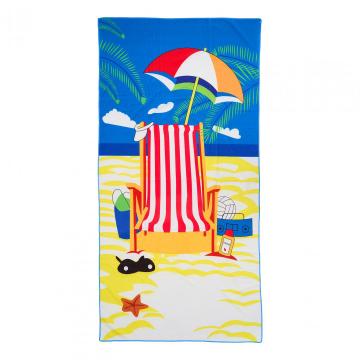 Prosop plaja 90x180 cm Sun, material : 100% polyester de la Transilvania Euro Tour Srl