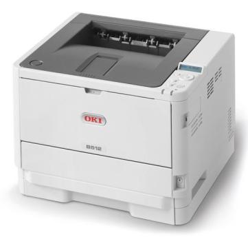Imprimanta laser A4 mono OKI B512dn, 45ppm