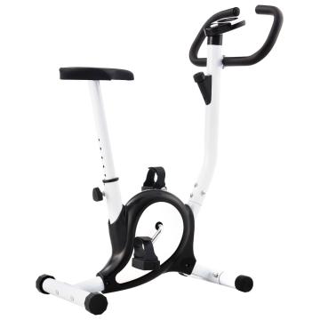 Bicicleta fitness cu centura de rezistenta, negru de la Comfy Store