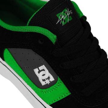 Pantofi sport DC Shoes Youth Cole Pro Grey/Green, 32.5 de la Etoc Online