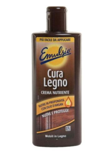 Tratament pentru lemn crema cu ulei de argan Emulsio, 250 ml de la Emporio Asselti Srl