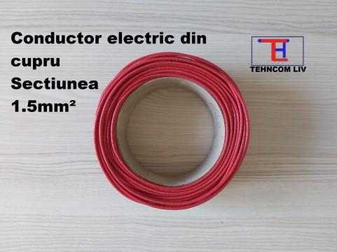 Fire electrice conductori electrici cupru 1.5mm de la Tehnocom Liv Rezistente Electrice, Etansari Mecanice