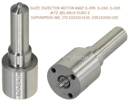 Duze injector MMZ D-245, D-260, D-265, MTZ Euro 2 de la Roverom Srl