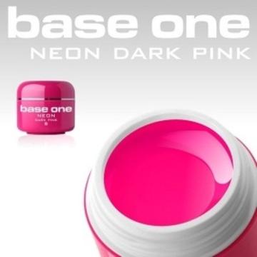 Gel unghii Color Neon Dark Pink Base One - 5ml de la Produse Online 24h Srl