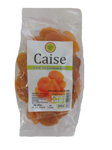 Caise deshidratate 200g, Natural Seeds Product