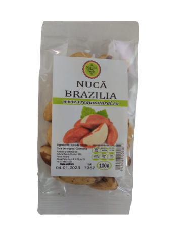 Nuca de Brazilia cruda 100 gr, Nataural Seeds Product