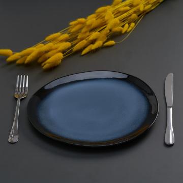 Farfurie ovala ceramica 21 cm, Serenity, Art of Dining de la Transilvania Euro Tour Srl