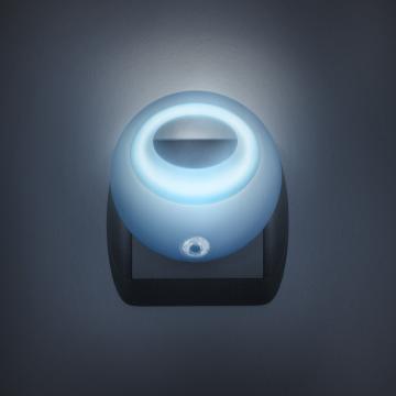 Lampa de veghe cu LED si senzor de lumina - albastra de la Future Focus Srl