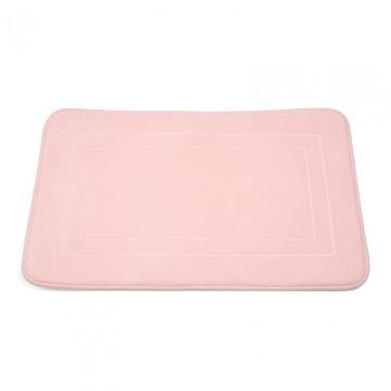 Covoras baie roz spuma memorie 50x80 cm