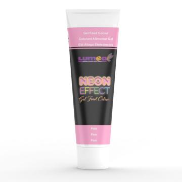 Colorant alimentar gel Lumea Colors, pink efect neon, 30 g de la Lumea Basmelor International Srl