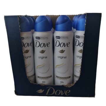 Deodorant spray Dove Original 12x150ml