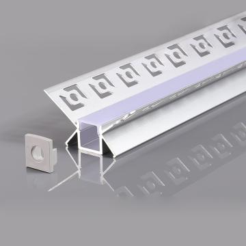 Profil de aluminiu pentru LED incorporat (L=2m) de la Casa Cu Bec Srl