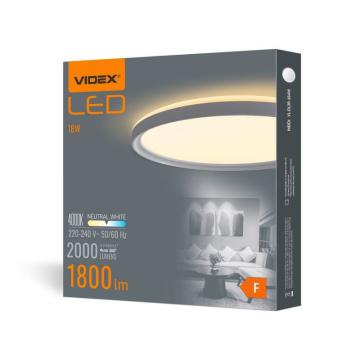 Plafoniera LED Videx - DL3R - Alba