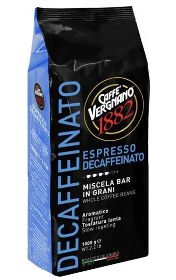 Cafea boabe Caffe Vergnano 1882 Espresso Decaffeinato