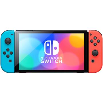 Consola Nintendo Switch OLED, albastru / rosu, HEGSKABAA de la Etoc Online