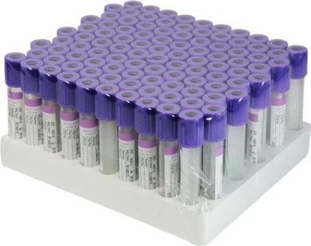 Vacutainer hematologie 5 ml cu K3 EDTA - 100 buc de la Medaz Life Consum Srl