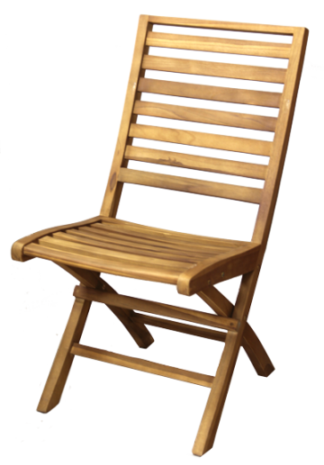 scaun pliant din lemn