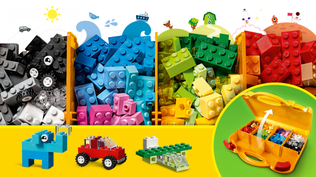 Joc Valiza creativa, Lego 10713 de la Etoc Online