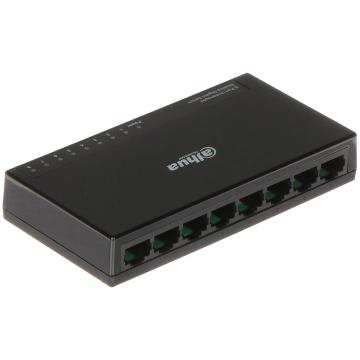 Switch Dahua PFS3008-8GT, 8 porturi 10/100/1000Mbps de la Etoc Online